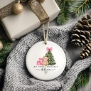 Personalized Baby Girl First Christmas Ornament 2026, Custom Keepsake Ornament