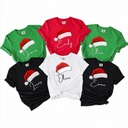 Matching Family Custom Christmas Shirts, Family Christmas Shirt, Matching Xmas Tees, Personalized Name Christmas Family Shirt