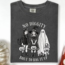 No Diggity Halloween Tee, Bout To Bag It Up, Funny Trick Or Treat Shirt, Retro Halloween Sweatshirt, Comfort Colors Spooky Season Top