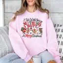 We Wish You Nothing Butt A Merry Christmas Vintage Sweatshirt, Funny Holiday Characters Hoodie, Funny Christmas Shirt, Festive Outfit