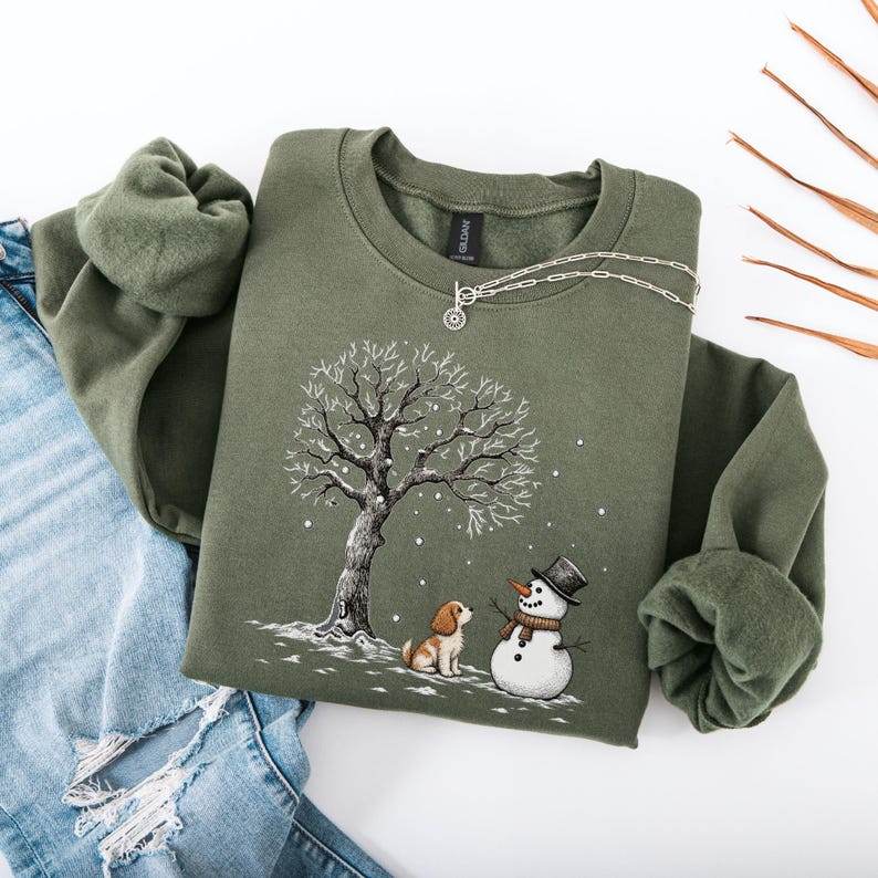 Christmas Snowman Sweatshirt, Christmas Let it Snow Sweatshirt, Snowman T-Shirt,Christmas Crewneck,Christmas Shirt for Women