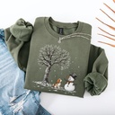Christmas Snowman Sweatshirt, Christmas Let it Snow Sweatshirt, Snowman T-Shirt,Christmas Crewneck,Christmas Shirt for Women
