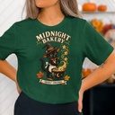 Kitty Biscuits Shirt Spooky Season Tee Black Cat Halloween Fall TShirt Vintage Baking Pumpkin T-Shirt Cat Lover Fall Gift