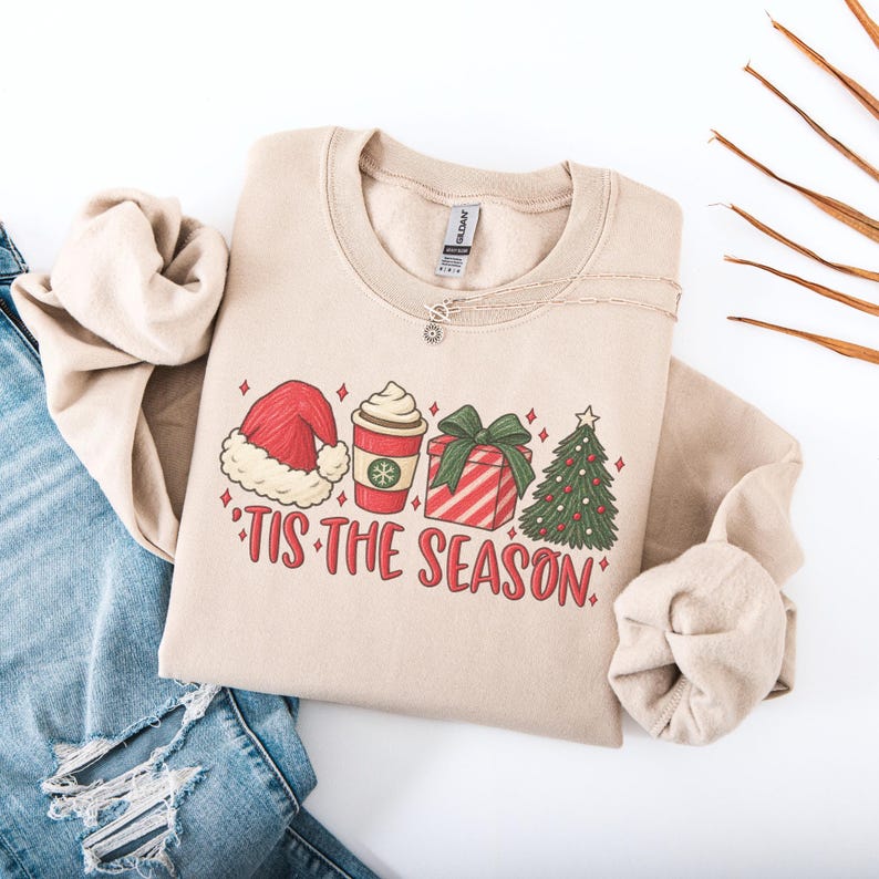 Tis The Season Tee Shirt, Christmas Tis The Season Sweatshirt, Merry Christmas Shirt, Christmas Sweatshirt, Cute Winter Hoodie