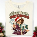 Comfort Colors® Hocus Pocus Sweatshirt, Merry Christmas Sweatshirt, Christmas Wizard Sweatshirt, Unisex Magical Holiday Graphic