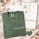 Comfort Colors® Roman Numeral TShirt: Personalized Wedding Date Tee